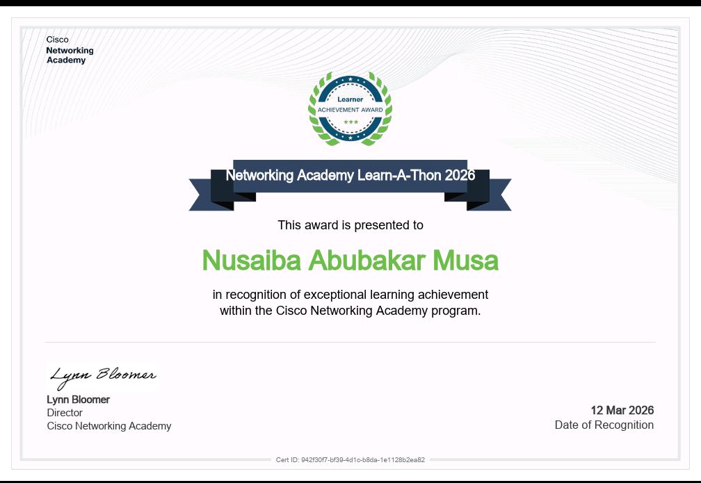 Celebrating Excellence at the 2026 Cisco Networking Academy Cup Learn-A-Thon
